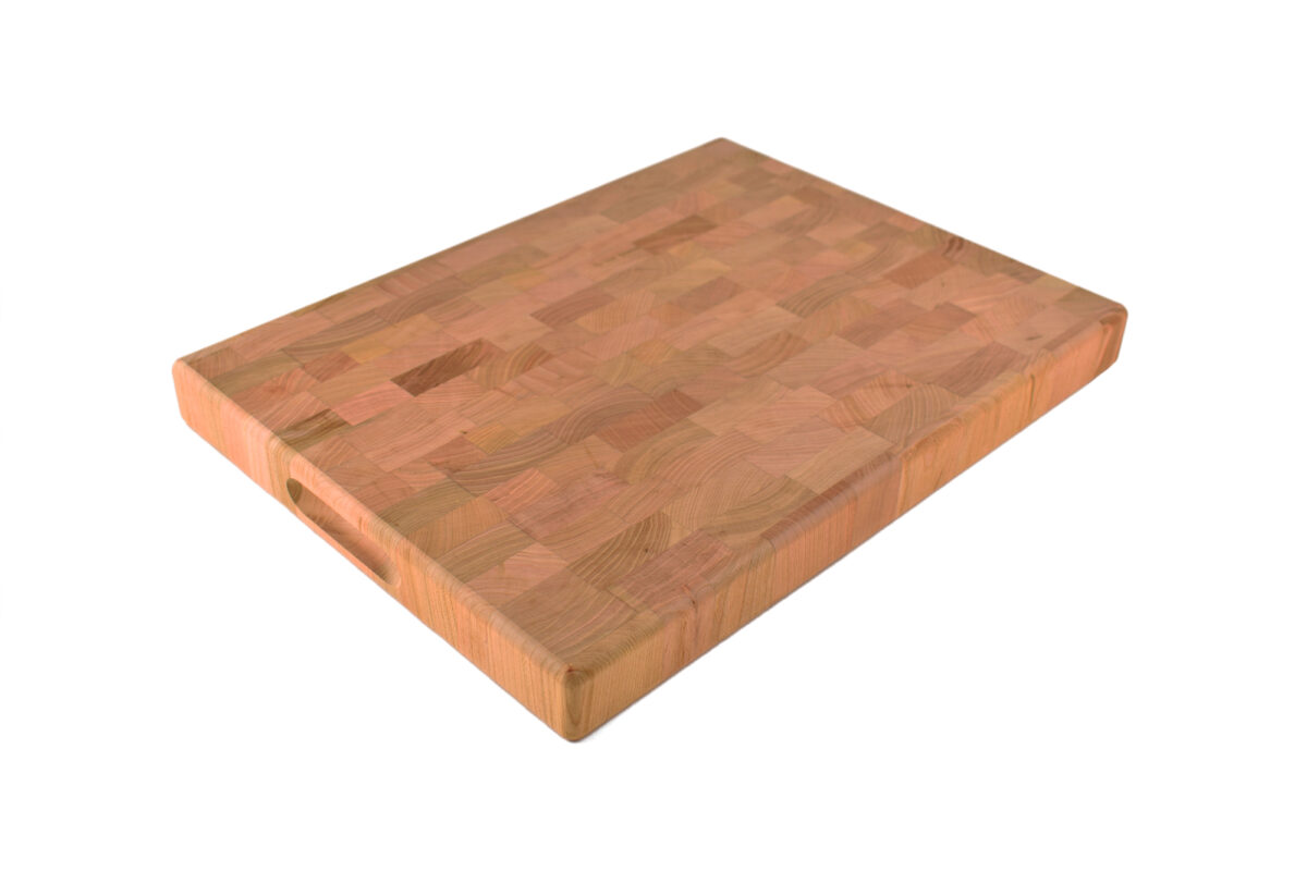Wood Cutting Board End Grain Cherry Hiawatha WoodWorks